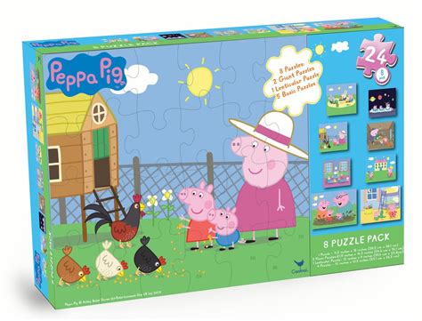 Peppa Pig 8 Pack Puzzle Box