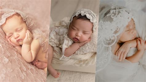 8 Ide Newborn Photoshoot Dengan Pernak Pernik Renda Nuansa Pastel Untuk