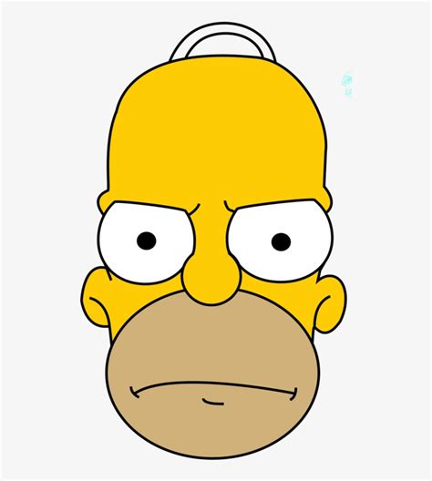Homer Simpson Face Render Png By 8scorpion D6mtcmo Face Homer Png