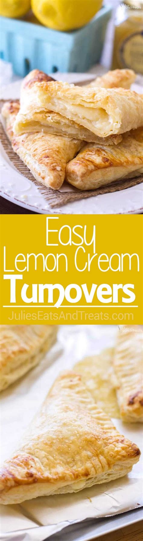 Lemon Cream Turnovers Recipe ~ This Easy Lemon Cream Turnover Recipe
