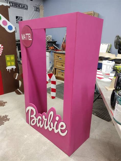 Child Size Barbie Box Doll Box Life Size Doll Wooden Barbie Etsy