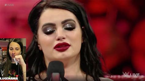 Wwe Raw 4 9 18 Paige Retires Youtube
