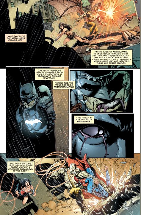 Batman Is Infected With The Amazo Virus Comicnewbies