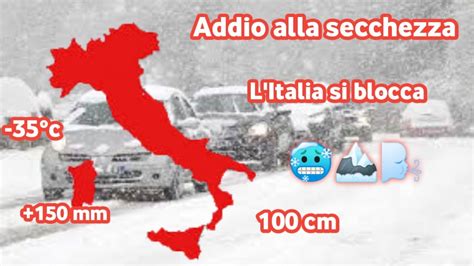 Meteo Italia Infine Sta Arrivando Una Violenta Tempesta Invernale Con