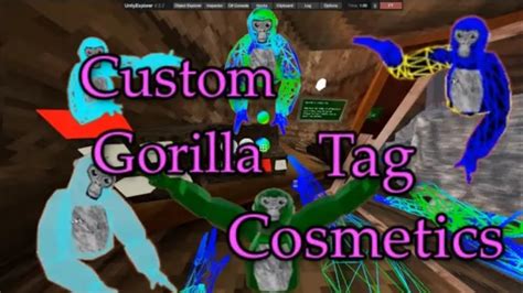 gorilla tag cosmetic mods coolest stuff pt3 youtube