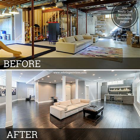 Before And After One Really Cool Basement Remodeling Project Home