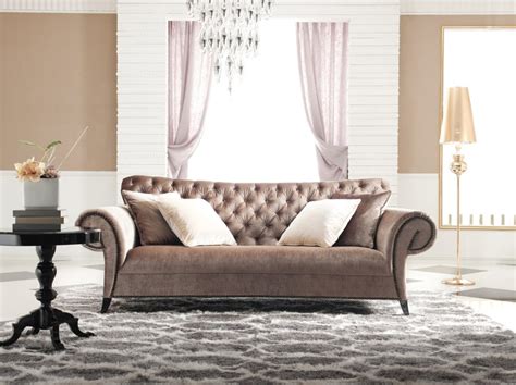 Button tufted taupe accent chair with nailhead. 40 Velvet Sofas That Add A Bit of Sex Appeal To The House