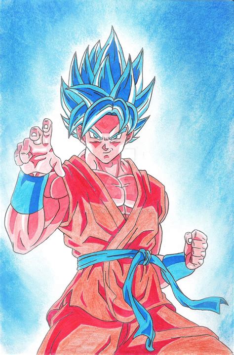 Blue Super Saiyan Goku Wallpapers Top Free Blue Super
