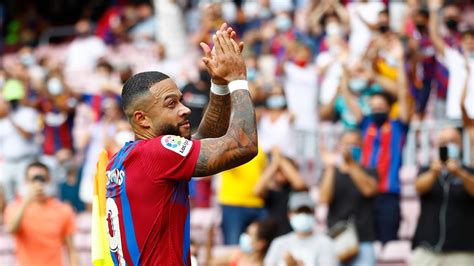 Memphis ilusionado No me podía imaginar el Camp Nou coreando mi nombre