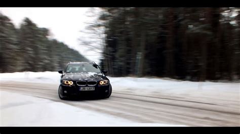 Bmw E91 320d Snow Drift Youtube