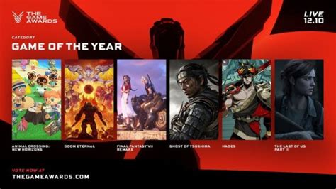 The Game Awards 2020: ¿dónde y a qué hora ver la premiación de ...