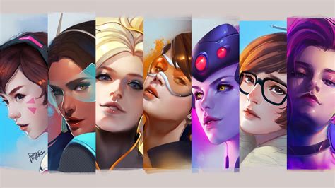 Overwatch Girls 4k Wallpaperhd Games Wallpapers4k Wallpapersimages