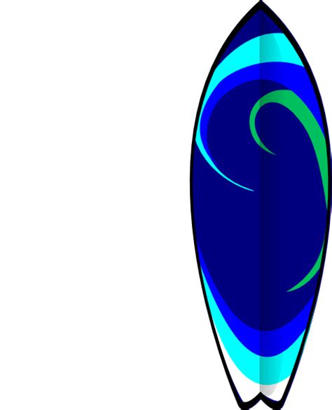 Surfboard Clip Art At Vector Clip Art Online Royalty Free