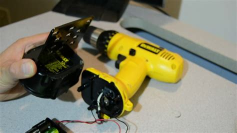 12v Dewalt Cordless Drill Conversion To Lithium 18650 Cells Youtube