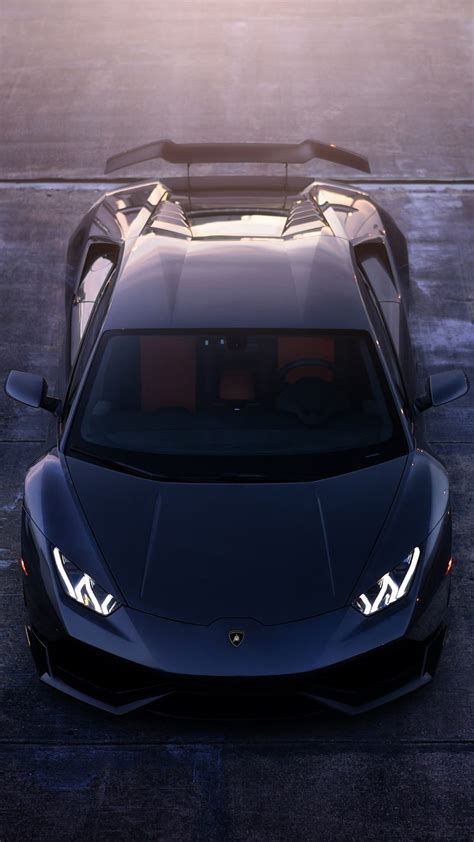 Huracan Black Lambo Lamborghini Supercar HD Phone Wallpaper Peakpx