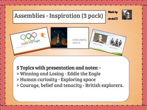 Inspiration Assembly Teaching Resources