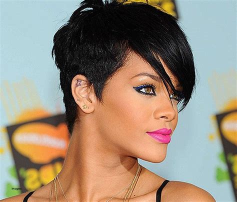 24 Rihanna Short Hairstyles Front And Back Hairstyle Catalog