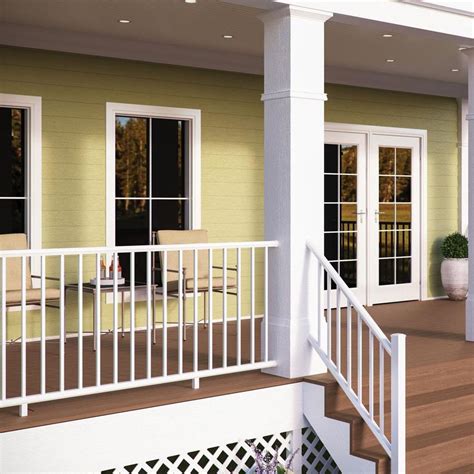 Deckorators (Assembled: 6-ft x 3-ft) Classic Aluminum Textured White