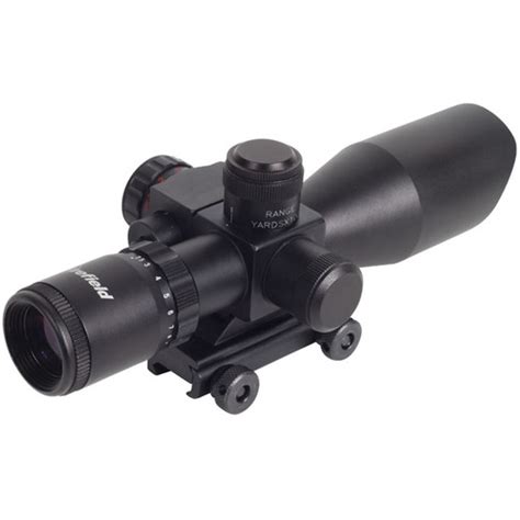 Firefield Ff13011 25 10x Riflescope With Red Laser Gun Tech