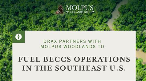 Drax Partners With Molpus Woodlands To Fuel Beccs Operations In The Southeast Us Molpus