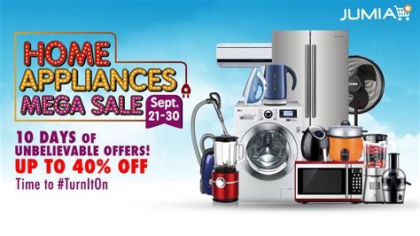 Jumia Offers Premium Home Appliances That Are Time Efficient Up To 40