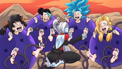 fusion foot tickles by bad pierrot on deviantart