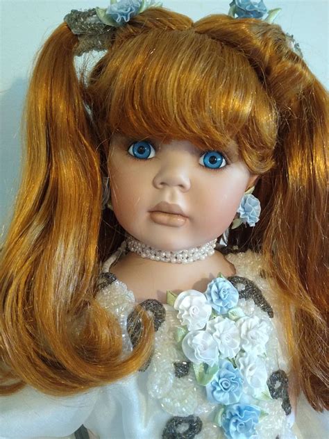 Donna Rupert Doll Ruitie Large Porcelain Life Sized Red Hair Etsy