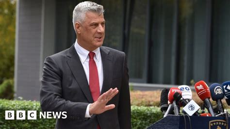 Kosovo Leader Thaci In Hague Detention Over War Crimes Charges