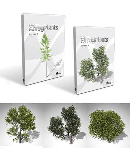 Xfrogplants Europe 1 And 2 Down3dmodels