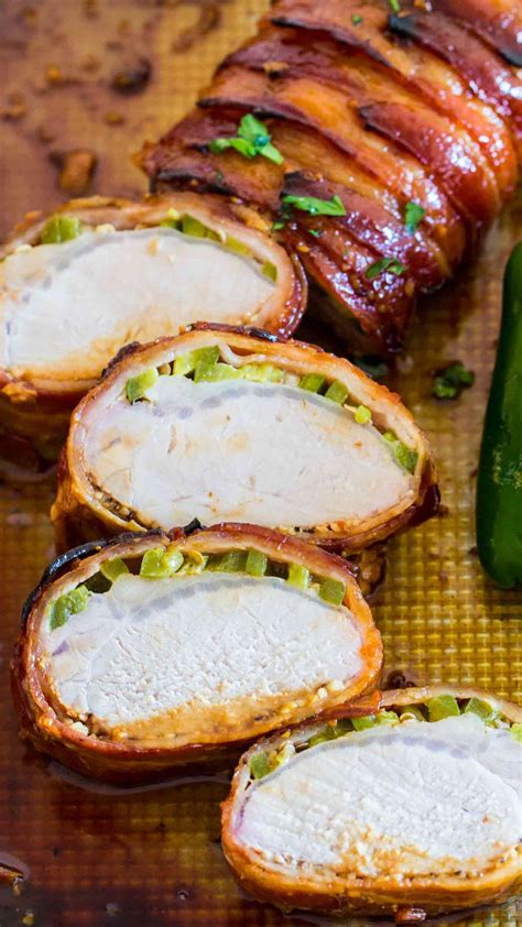 If you prefer a smooth apple sauce, use an immersion blender to blend until it reaches your desired consistency. Bacon Wrapped Pork Tenderloin - Sweet and Savory Meals