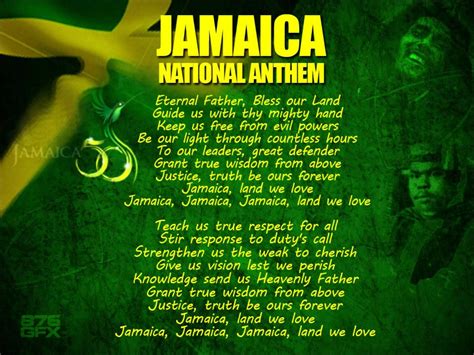 Jamaica National Anthem Jamaica National Jamaican National Anthem