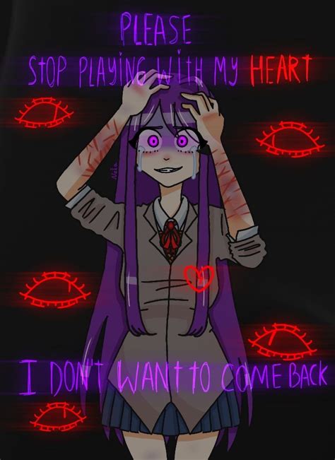 Yuri Yandere Doki Doki Anime Scary Games Psychological Horror Cute