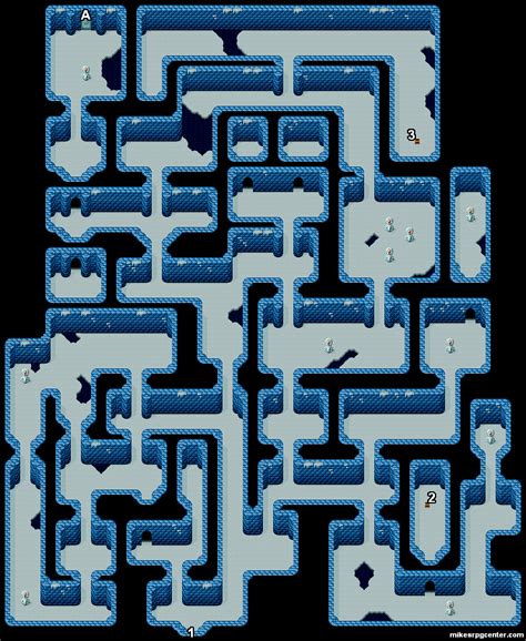 Ice Cave Dnd Map