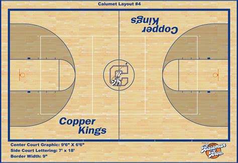 Gym Floor Layout Template