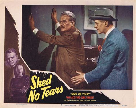 Shed No Tears Lobby Card 2 Wallace Ford Film Noir Moviemem Original Movie Posters