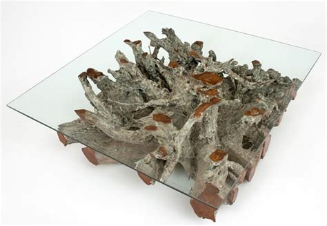 Maybe you would like to learn more about one of these? Handcrafted Tree Root Coffee Table