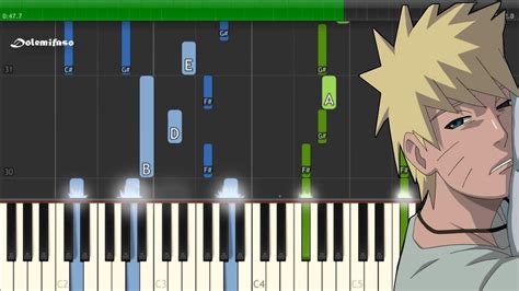 Experience Many Battle Naruto Piano Tutorial Easy Youtube