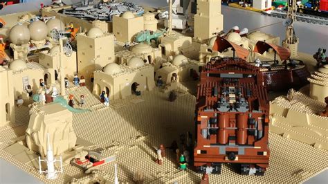 Lego Moc Star Wars Tatooine Layout Youtube