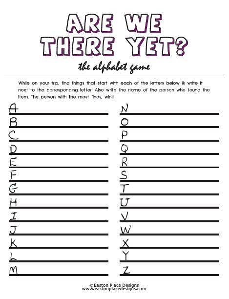 Car trip bingo is a race to get four in a row, either vertically, horizontally or diagonally! To pass time PLAY GAMES (: | Kids road trip games, Summer ...