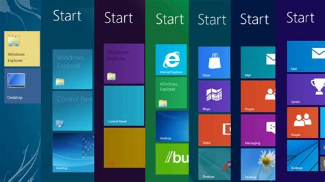 Windows 8 Start Menu Evolution Youtube
