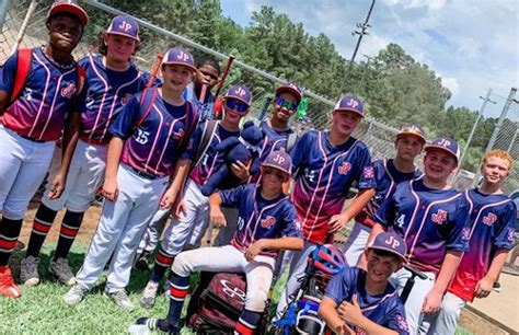 Jp12u All Stars Takes Third At Dixie Youth State Baseball Tournament
