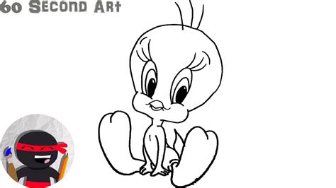 How To Draw Tweety Bird Easy Step By Step Tutorials For Beginners