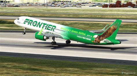 Frontier Frederick The Bald Eagle Latinvfr A321neo For Microsoft Flight Simulator Msfs