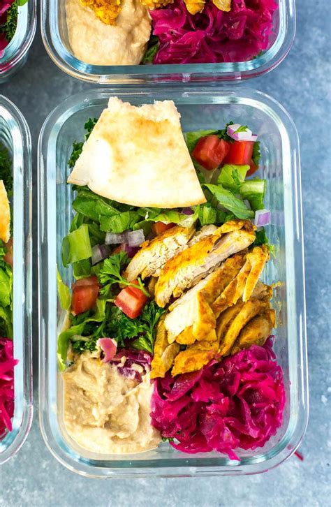 More whole30 meal prep recipes. Chicken Shawarma Meal Prep Bowls-5 - The Girl on Bloor