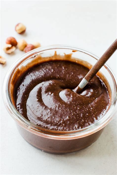 Amazing Homemade Nutella Chocolate Hazelnut Spread Pretty Simple