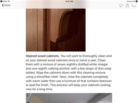 Cleaning wooden cabinets baking soda vinegar pure products purpose bottle flask jars white vinegar. Cleaning wood cabinets | Cleaning wood, Staining wood ...