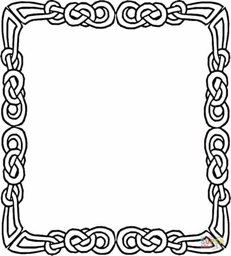 Best Image Of Frames Coloring Page Printable Coloring Coloring Home