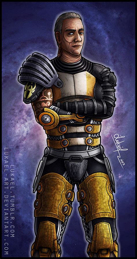 Mass Effect Zaeed Massani By Lukael Art On Deviantart