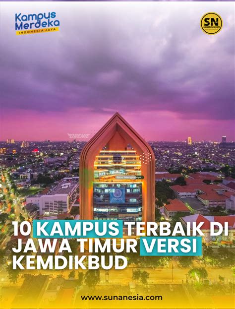 10 Kampus Terbaik Di Jawa Timur Versi Kemdikbud Ada Kampusmu