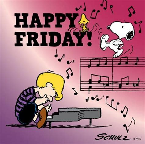 Happy Friday Snoopy Friday Snoopy Snoopy Quotes